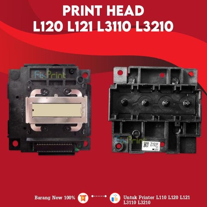 Promo Print Head Original Box Besar Printhead New Support Printer Epson L110 L120 L210 L220 L300 L31