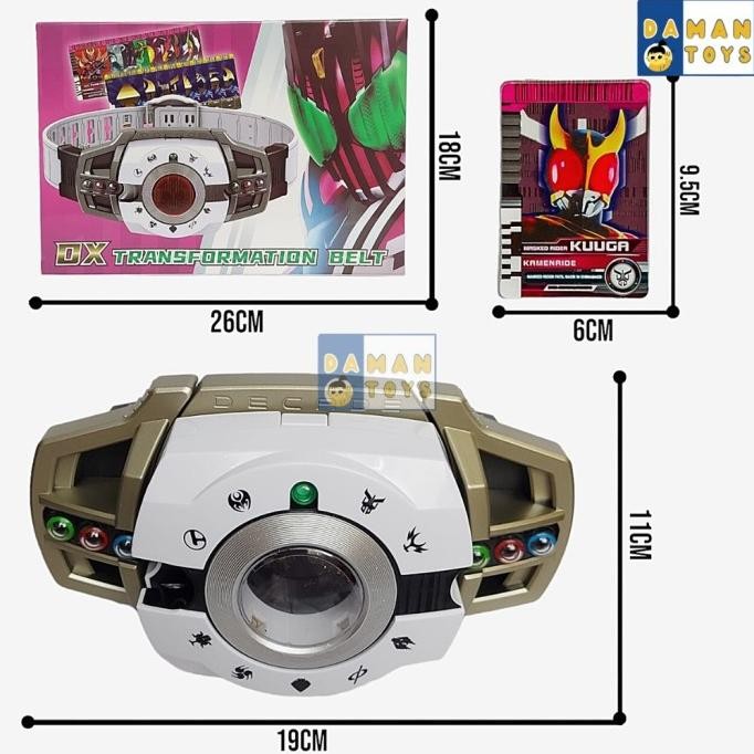 Sabuk Kamen Rider Dx Decade Driver Belt