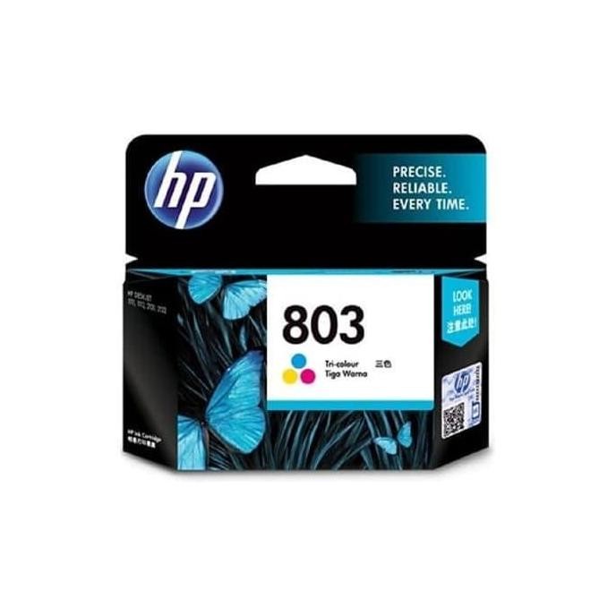 Tinta Cartridge Hp 803 Colour Original Untuk Printer Hp 2623 Dll New Stok
