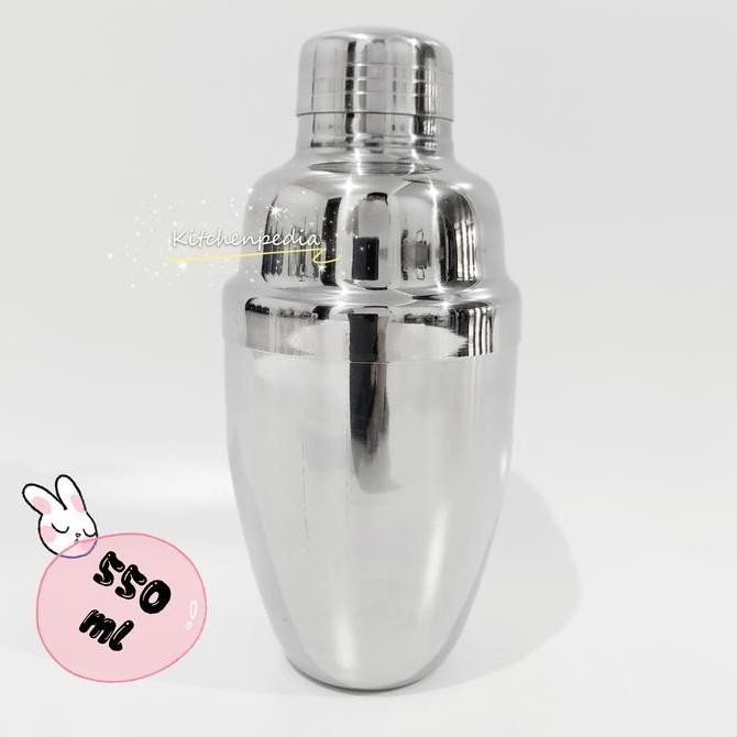 Cocktail Shaker Stainless / Shaker Cocktail / Shaker Minuman (550 Ml)
