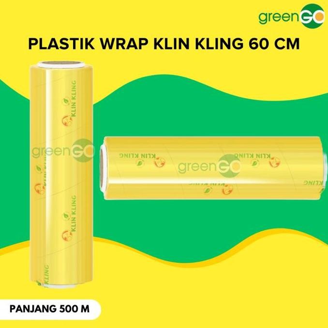 Plastik Wrapping Makanan 60 Cm Klin Kling 500 Meter Plastik Wrapping Food Grade