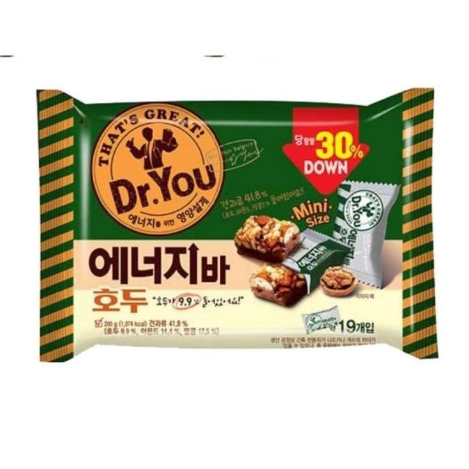 

Dr You Energy Bar Walnut Mini Size