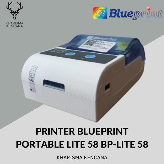 Printer Blueprint Portable Lite 58 Bp-Lite 58 New Stok
