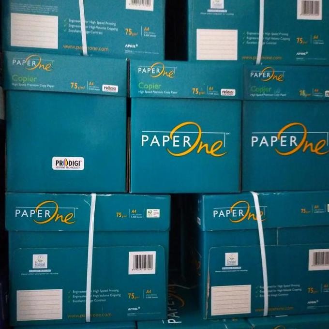 

TERMURAH - kertas hvs a4 75gr paperone 1 dus