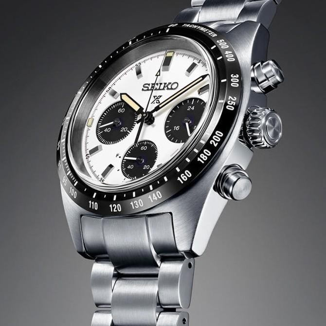 Sale Seiko Prospex Speedtimer Ssc813 Ssc813P1 Panda Solar Chronograph