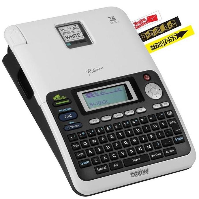 

Brother Pt2030Vp Desktop Office Labeler With Carry Case New Stok