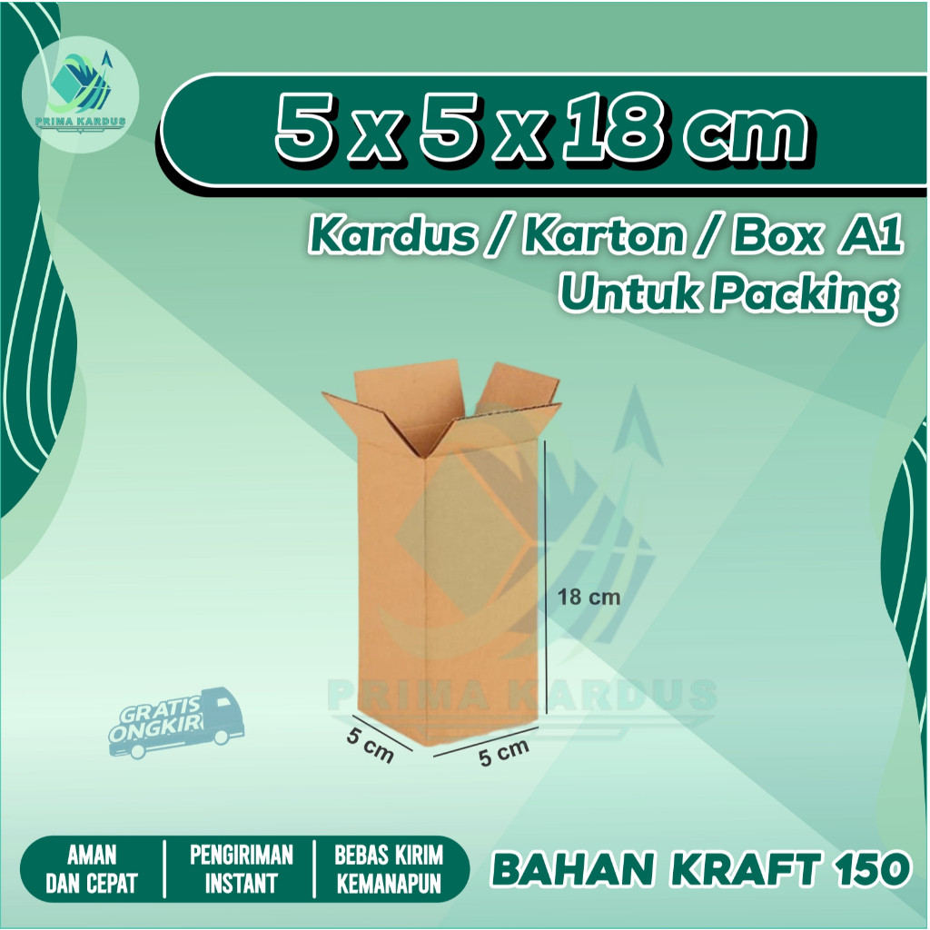 

Kardus Packing 5x5x18 | Box packing | Karton Packing