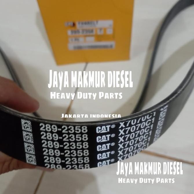 289-2358 2892358 FAN BELT 320GC E320GC ENGINE C4.4 V BELT GENUINE