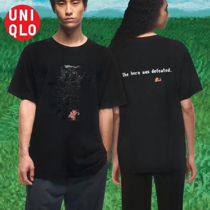 Kaos Tshirt Ut Final Fantasy 35Th Anniversary Uniqlo Original Termurah (Best Quality)