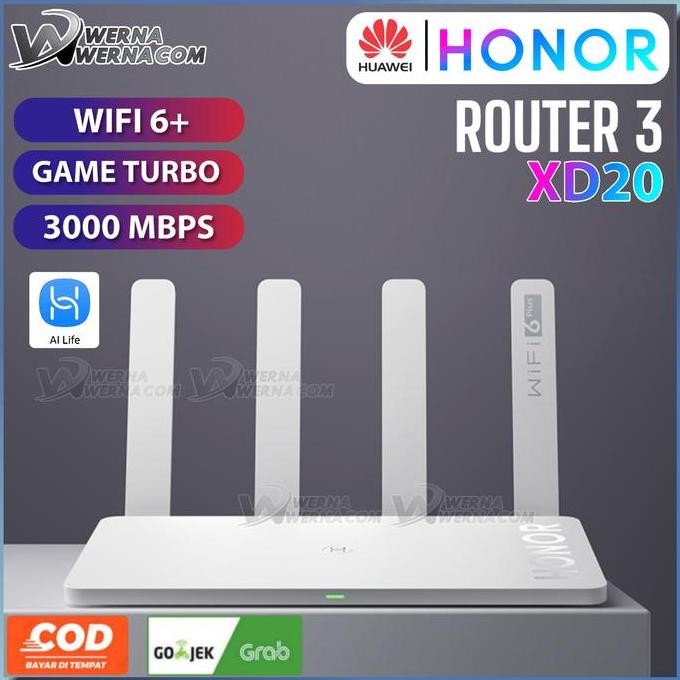 Huawei Honor Router 3 Mesh WIFI 6+ 3000Mbps Dual-core XD20