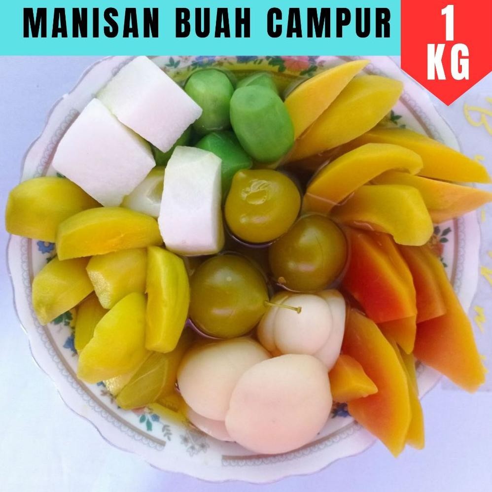 

Manisan Buah Campur 1 Kg Manisan Cair Manisan Buah Khas Cianjur By KNY Asinan Buah