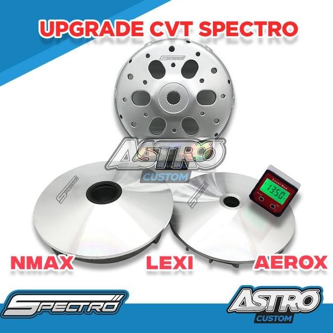 Mangkok Kampas Ganda NMAX AEROX LEXI Pulley Rumah Roller Astro Racing  Cvt Kipas