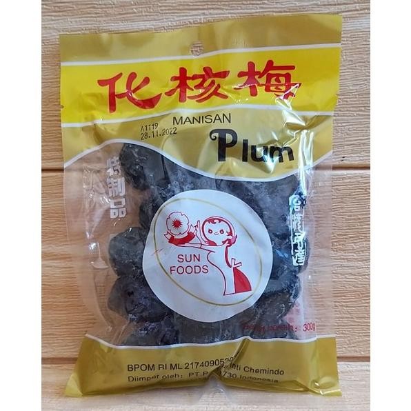 

Sun Food Manisan Plum Hitam 300gr / Plum Hitam