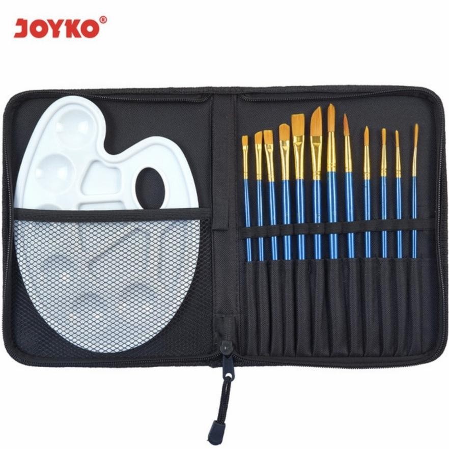 

Art Brush Set Alat Lukis Kuas Cat Air Minyak Acrylic Joyko BRS-7 AST