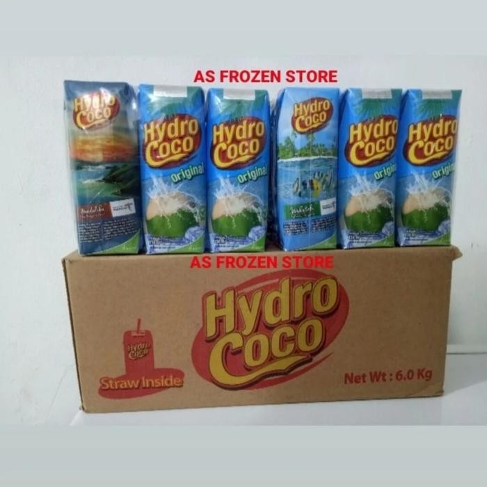 

Hydro coco 250ml / Hydrococo 250ml 1dus 24pcs Air Kelapa Asli By:Kalbe Ori!!