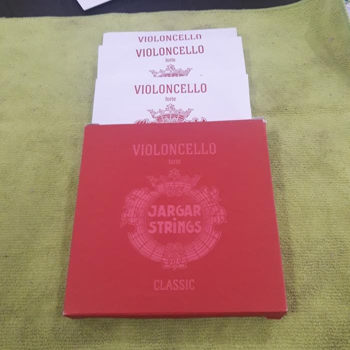 Senar Cello / Cello String Jargar Merah Original Dan Terpercaya