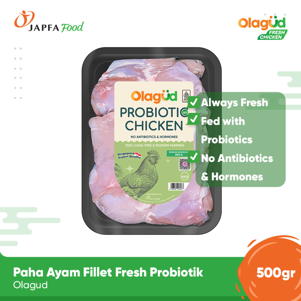

[Ready Stock] Olagud Paha Ayam Fillet Fresh Probiotik 500 gr