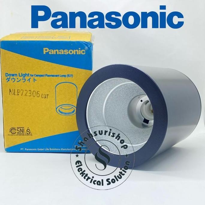 PANASONIC DOWNLIGHT OUTBOW FITTING E27, HANYA KAP TANPA LAMPU