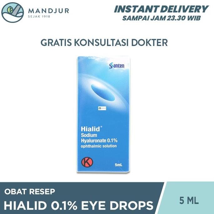 Hialid 0.1% Eye Drops 5 Ml / Obat Mata