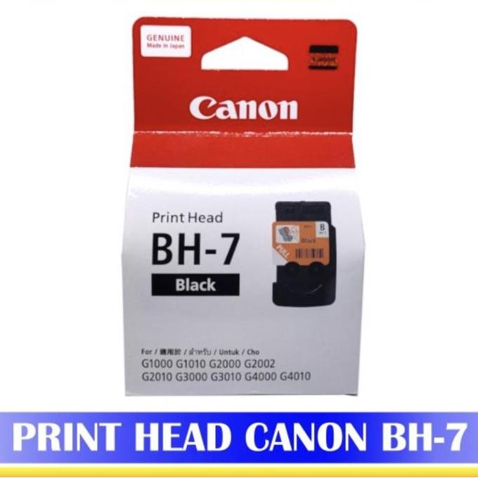 Printhead Canon Bh 7 Black Pengganti Print Head Cartridge Ca91 New Stok