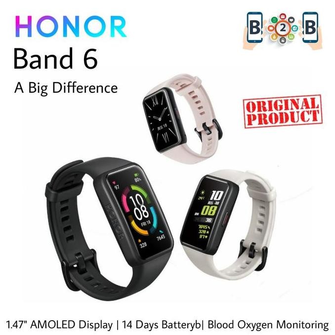Honor Band 6 Smart Band Spo2 - Amoled Display - Smartband