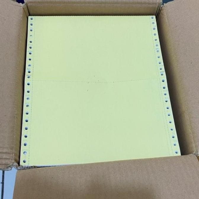 

TERMURAH - Kertas Continuous form 3 ply NCR 9,5X11 inc Didagi 2. 1Dus