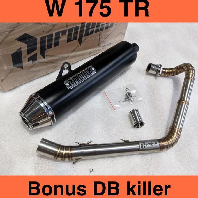 Knalpot W 175 Tr W175 W175Tr Protech Exhaust Promo