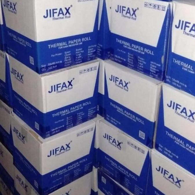 

thermal roll 58x48 jifax-murah