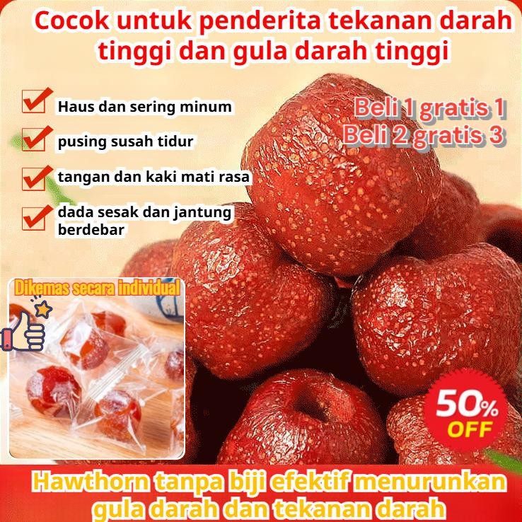 

COD+24H Pengiriman Cepat GRATIS ONGKIRBeli 1 gratis 1Hawthorn Kering 250g Freeze Dried 100% Buah Asli Kering Snacks/Buah hawthorn kering halal/Hawthorn Kerin/camilan buah kering 0 sukrosa/Hawthorn Berry Fruit Preserves/camilan sehat