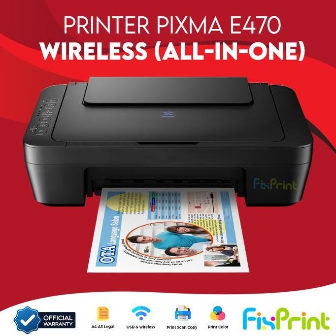 Printer Canon Pixma Ip2770 Ip 2770 / Cartridge Pg810 810 Cl811 811 Ori New Stok