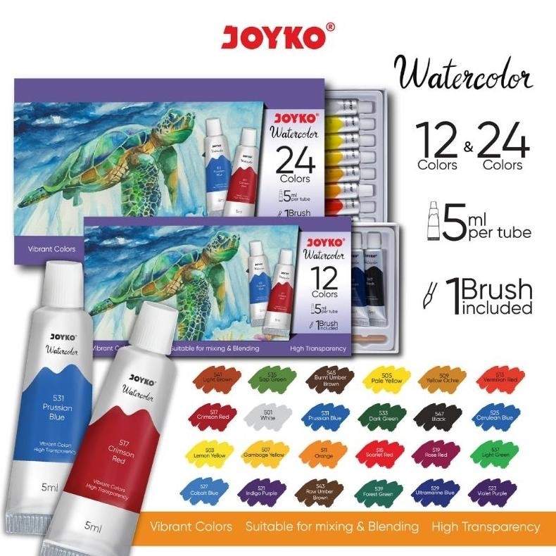 

Watercolor Set Cat Air Joyko WC-4 AST