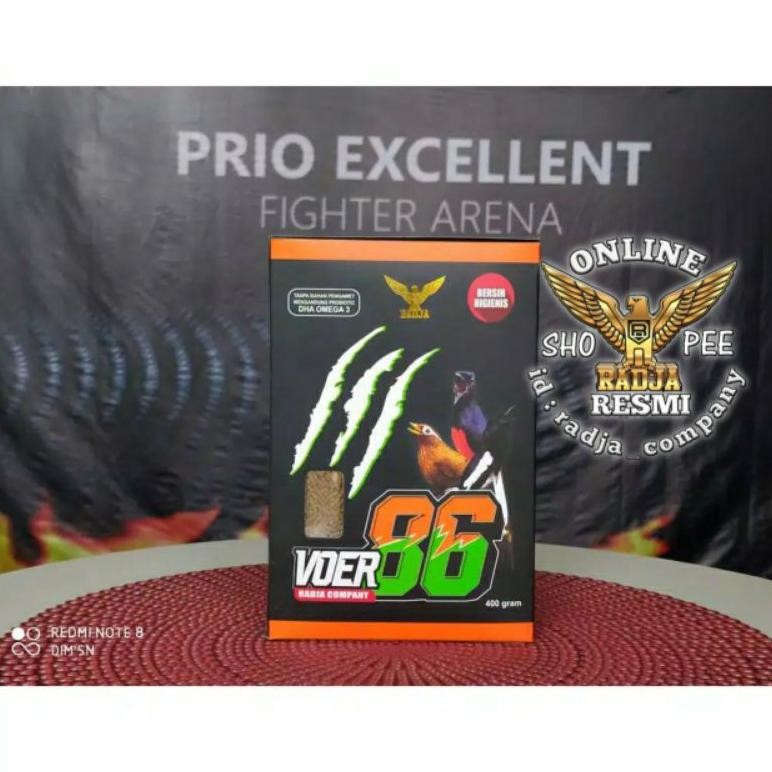 READY STOCK [VOER 86 PREMIUM] VOER 86 COKLAT PRODUK RADJA COMPANY PAKAN BURUNG BERKUALITAS TINGGI