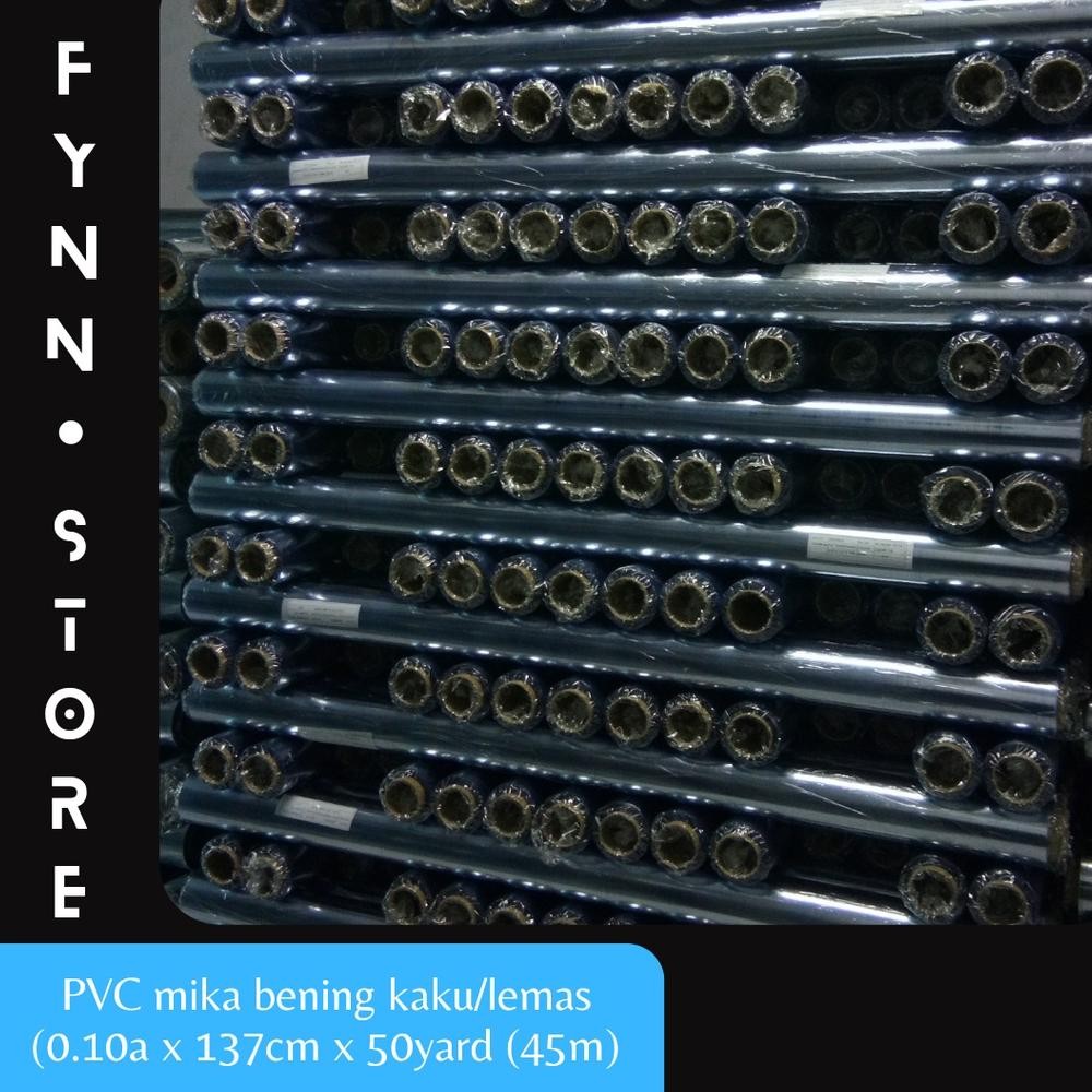 

Plastik mika bening clear lemas/ kaku tebal 0.10a dijual per roll AST