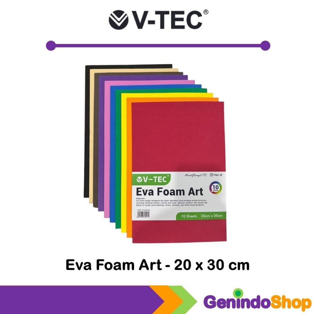 

Busa Kerajinan / Eva Foam Art Warna V-Tec AST