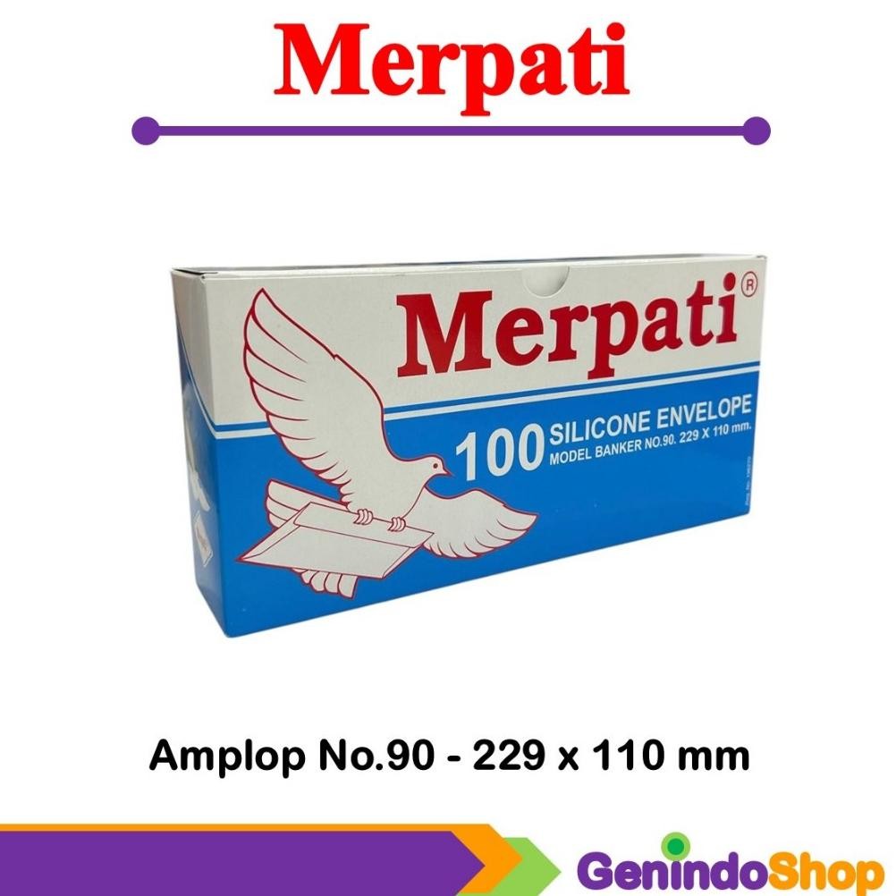 

Amplop Putih Polos 90 Merpati Biru AST