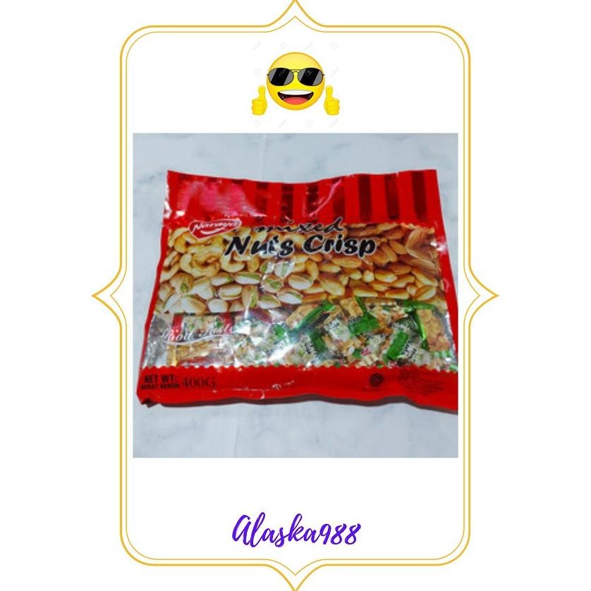 

Naraya Mixed Nuts Crisp - Enting Enting - Permen Kacang 400 GRAM