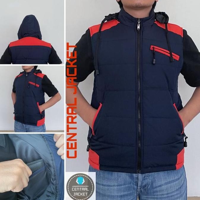ROMPI PARASUT PRIA UKURAN JUMBO - JAKET ROMPI MOTOR WATERPROOF