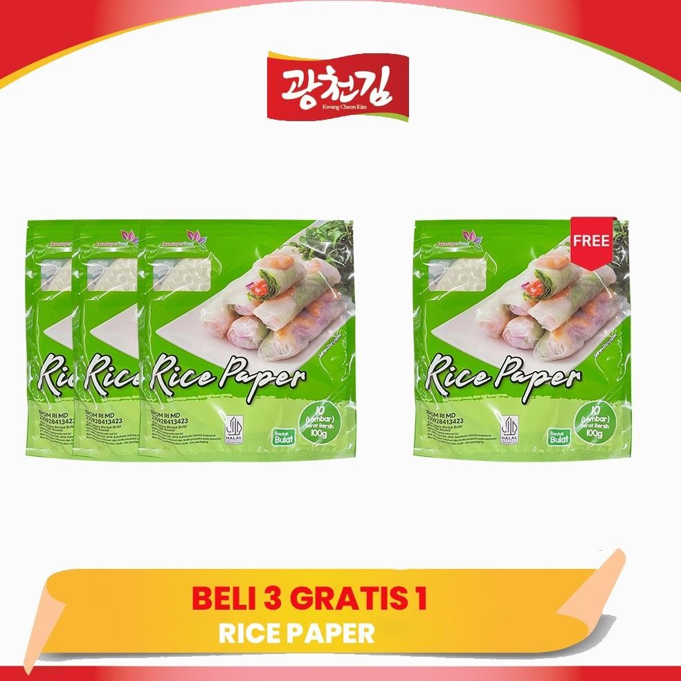 

Ready [Beli 3 Gratis 1] Rice Paper 100G / Banh Trang High Quality Rice Paper / Kulit Lumpia Vietnam Rice Paper / Rice Roll Spring Roll