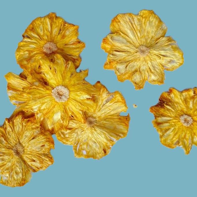 

Garnish Buah Nanas Kering ( Iris Bunga) / Dried Pineapple