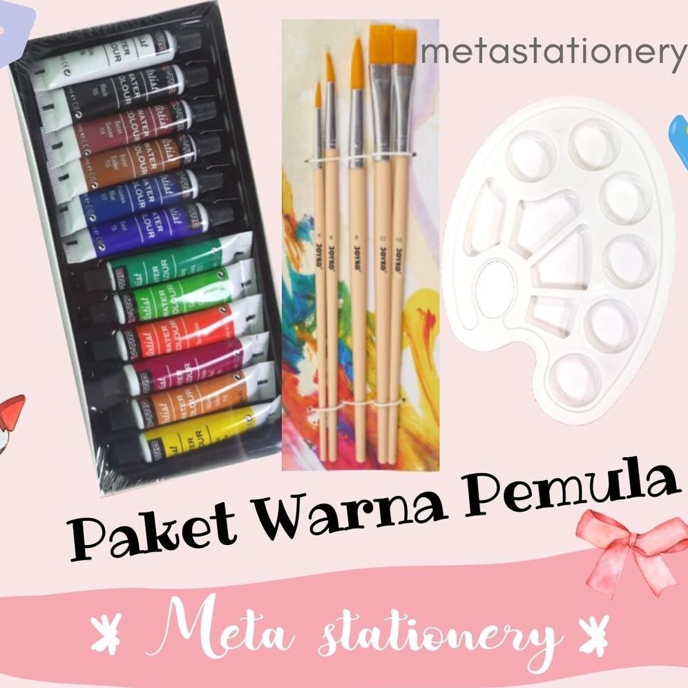 

Paket Lengkap Melukis Cat Air Vitro Untuk Pemula AST