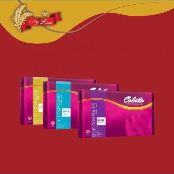 

ColatTA Chocolate Compound / Dark : Milk : White 1 Kg