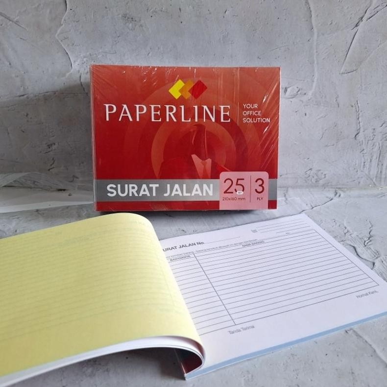 

(12 Pak) Surat Jalan 3 ply Kartonan AST