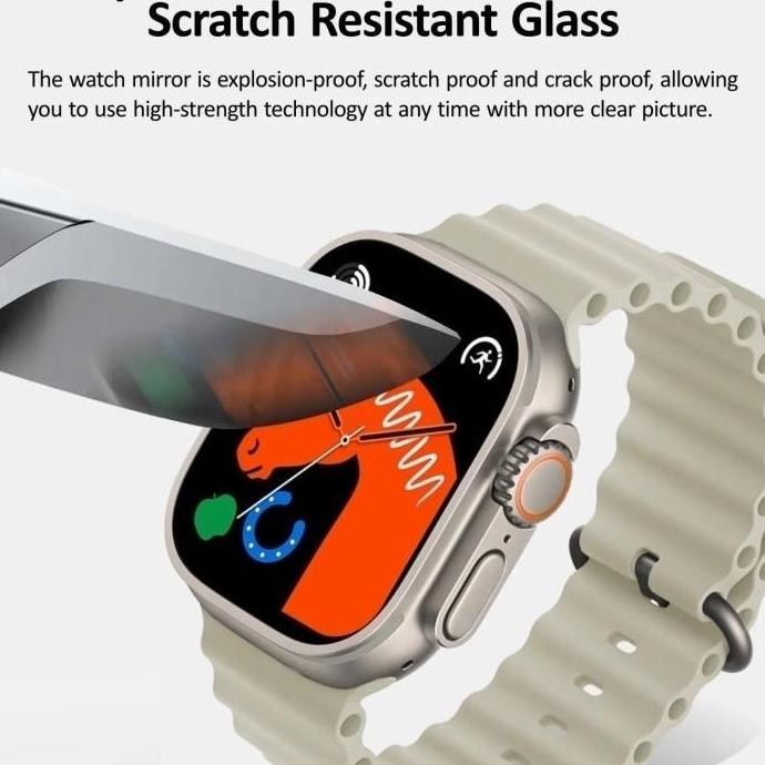 Smartwatch Series 8 Hk8 Gen 2 Pro Max Ultra Layar Amoled 49Mm Size