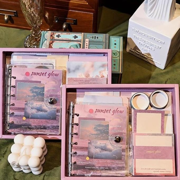 

155Pcs Paket Journaling Kit/ Bujo Kit/ Scrapbook Set Diy Kit/ Bullet Journaling Co