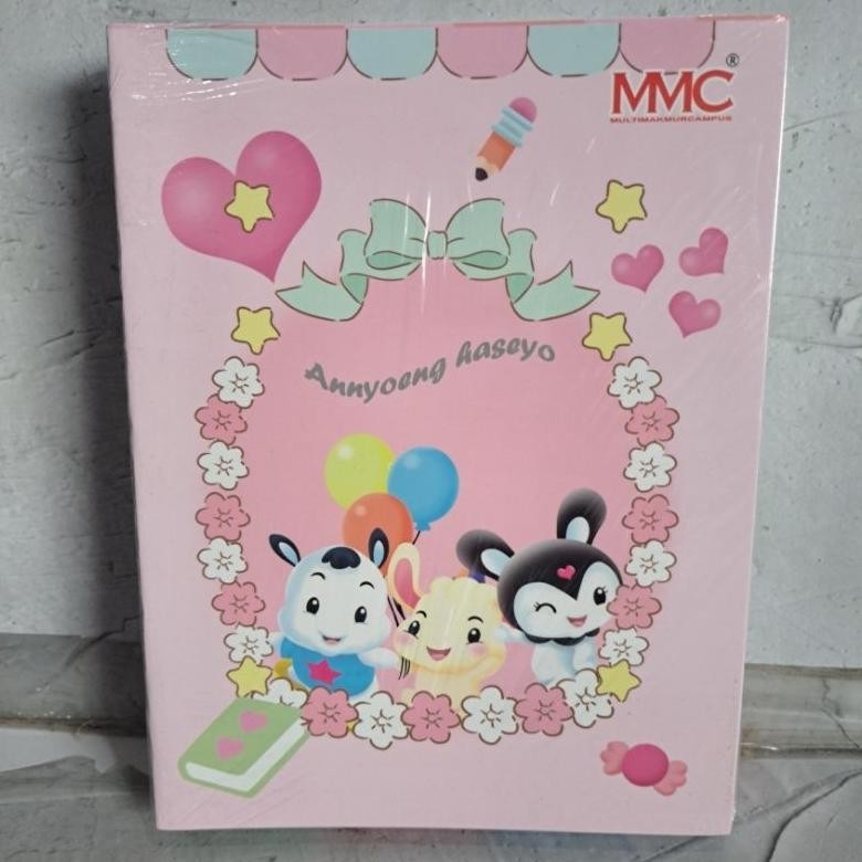 

(10 Pcs) Buku Tulis Quarto Pendek MMC 38 Lembar Fancy AST