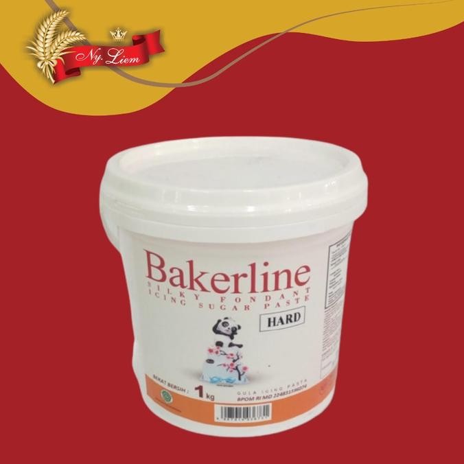 

BAKERLINE Silky Fondant White - Hard 1 kg