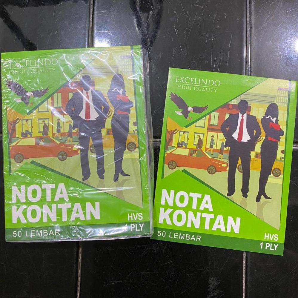 

Buku Bon Nota Kontan Besar Rangkap 1 Ply Excelindo isi 10 Buku AST