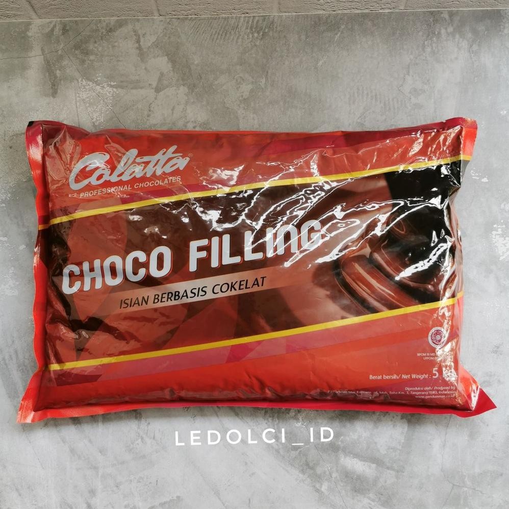 

Colatta Chocolate Filling Choco Filling 5 Kg (Bungkus Asli)