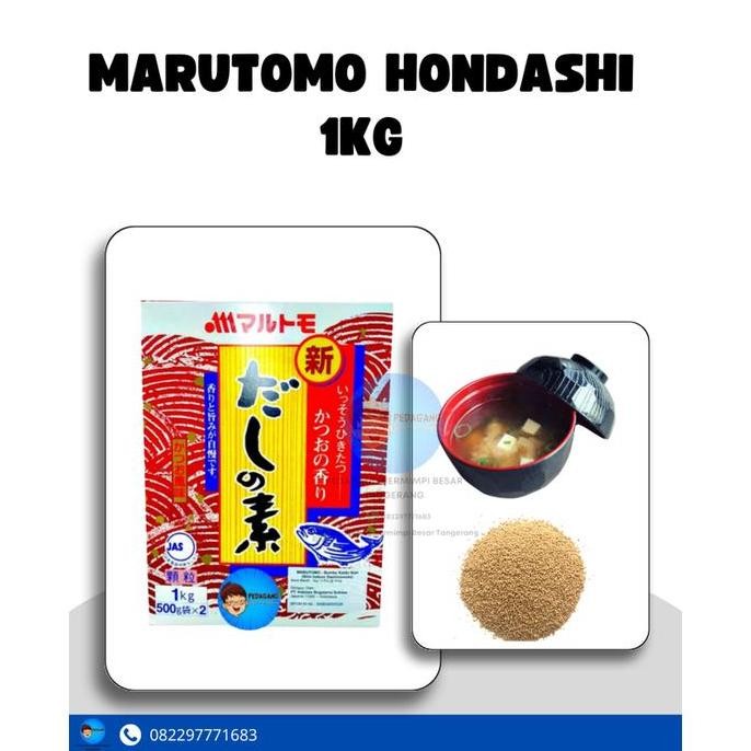 

Marutomo Hondashi 1Kg / Bumbu Kaldu Ikan 1 Kg Dashi
