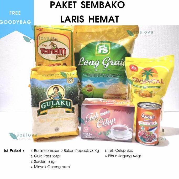 

Paket Sembako Laris Hemat